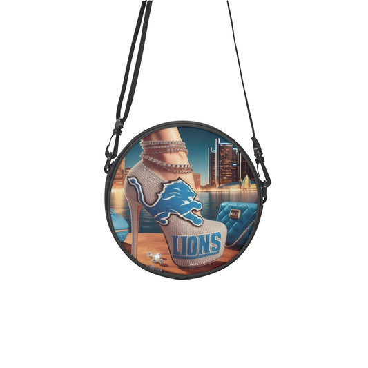 Lions Round Satchel Bags